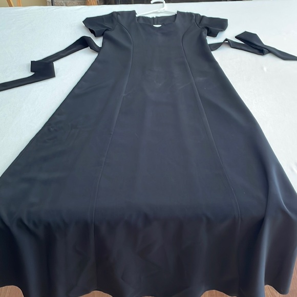 Youth Cousin's Concert Attire Black Sweetheart Neckline Choir Dress - Picture 2 of 4